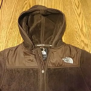 Brown Northface Hoodie